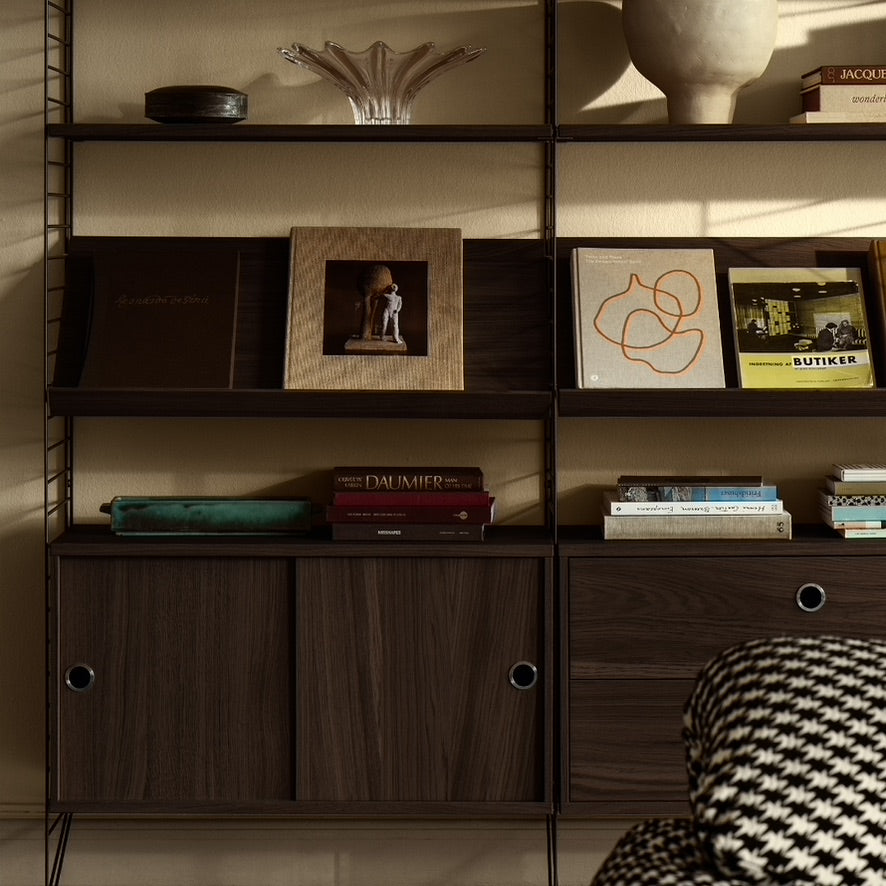 String Furniture -Wood Magazine Shelf - 30.7 - Batten Home