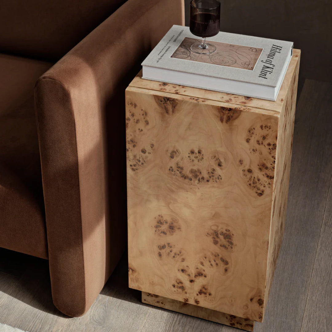 Burl Side Table