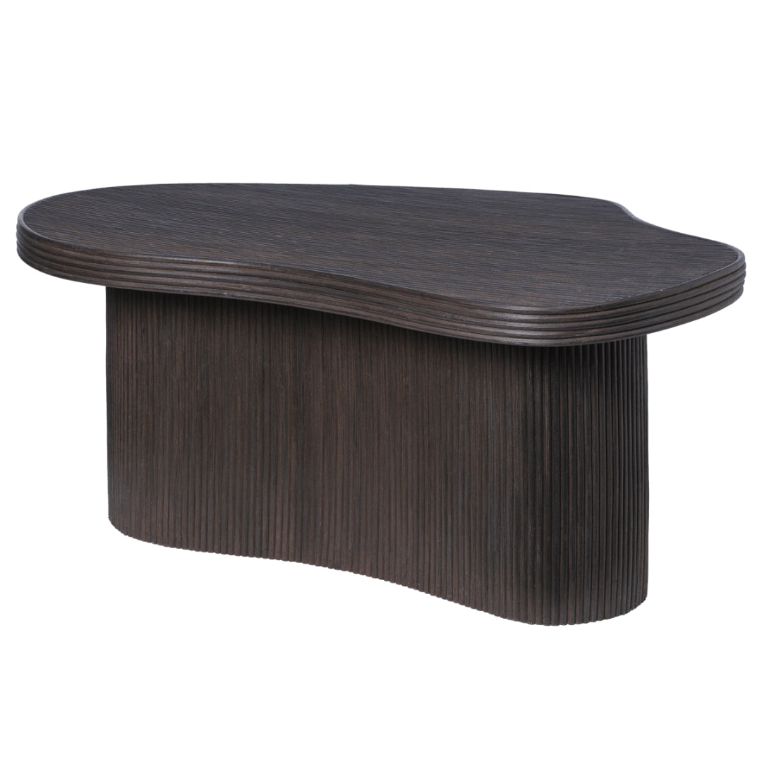 Ferm Living Isola Coffee Table - Dark Stained - Batten Home