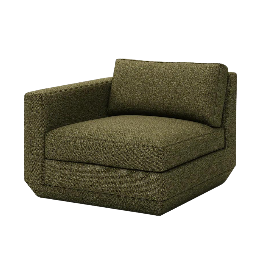 Podium Modular Arm Left Copenhagen Terra - Gus Modern at Batten Home