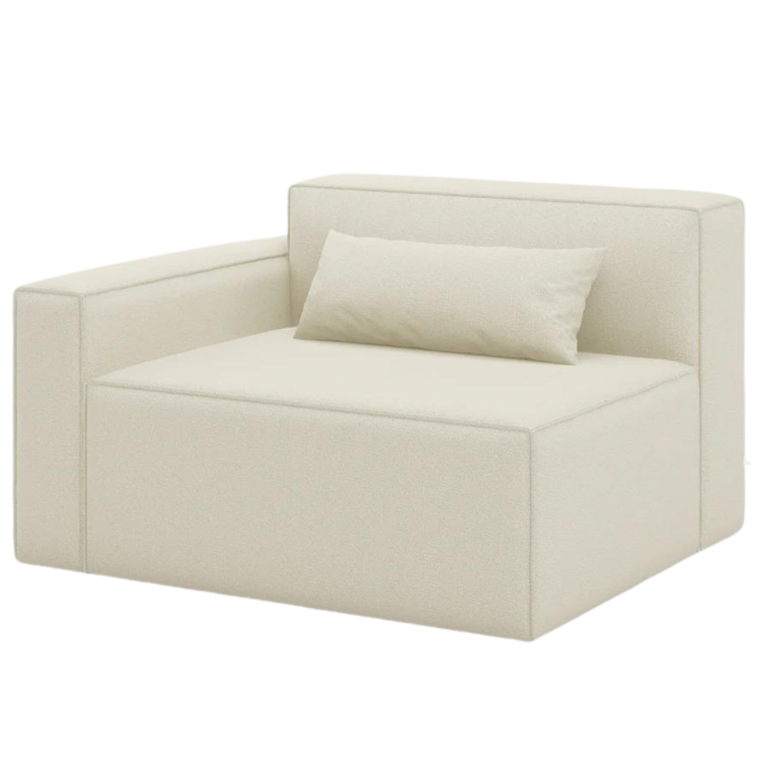 Mix Modular Left Arm Mowat Sand - Gus Modern at Batten Home