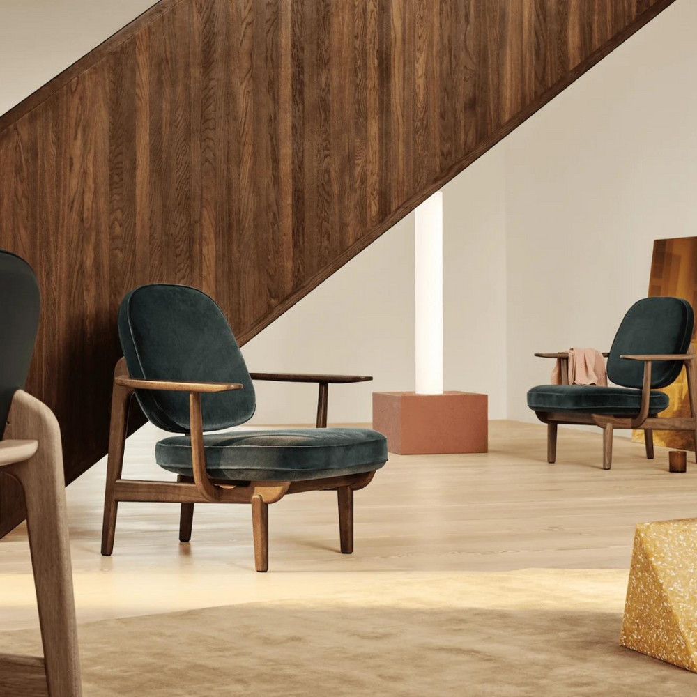 Fritz Hansen Fred Lounge Chair Oak