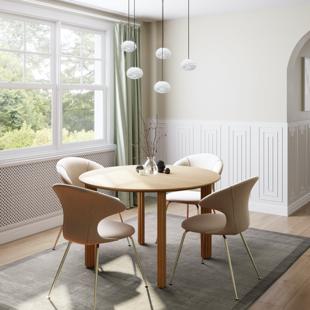 UMAGE Comfort Circle Dining Table Batten Home