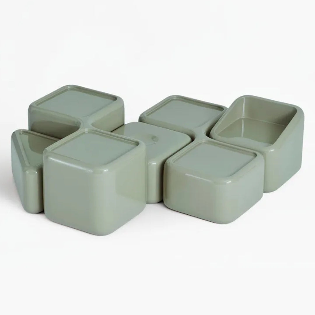 NO GA Rectangular Module Table High Table - Batten Home
