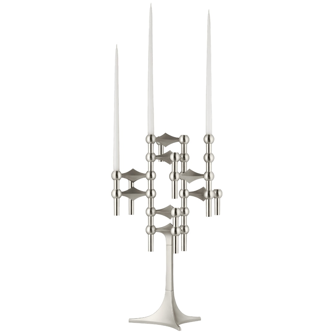 STOFF Nagel Stand, Brushed Chrome - Batten Home