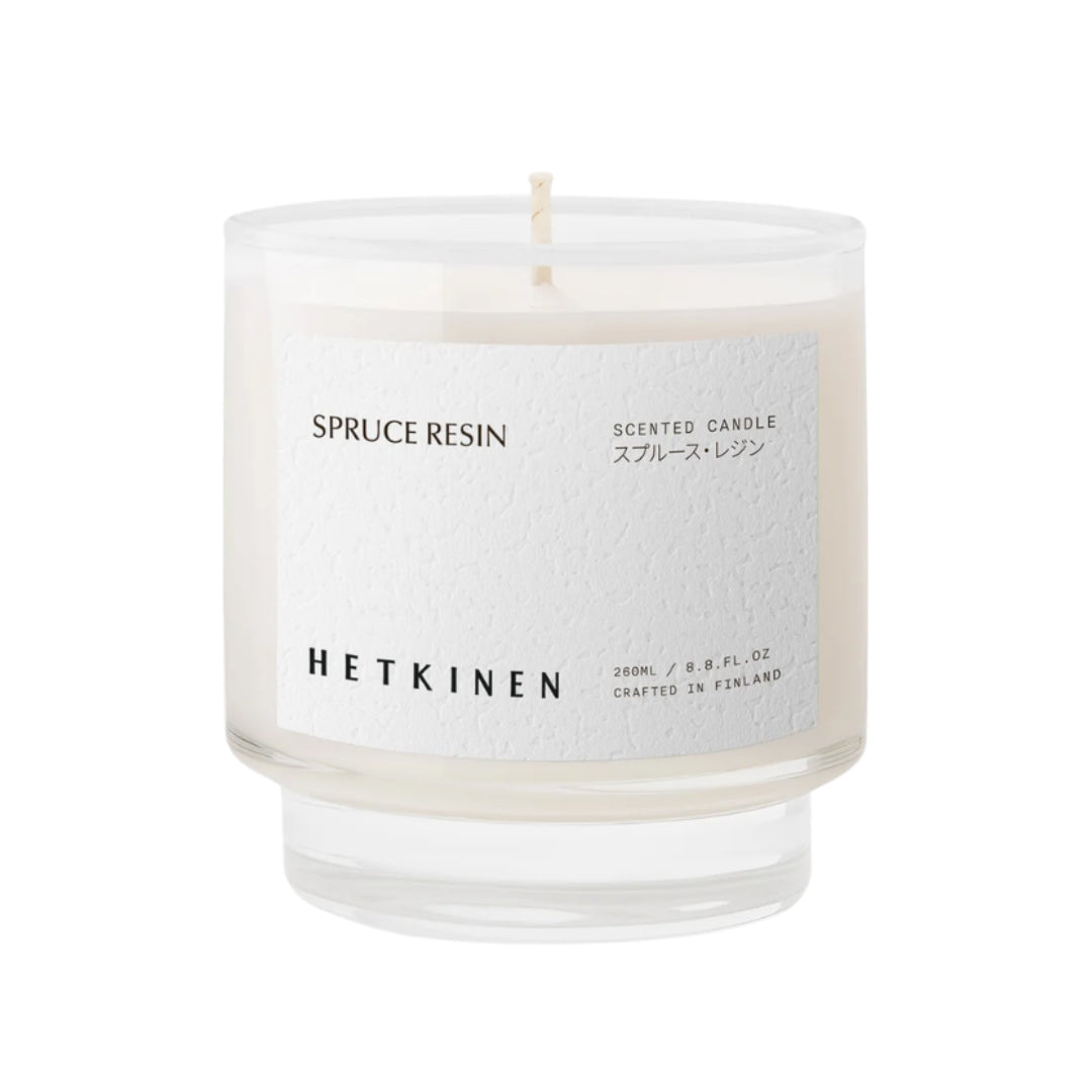 Hetkinen Spruce Resin Scented Candle - Batten Home