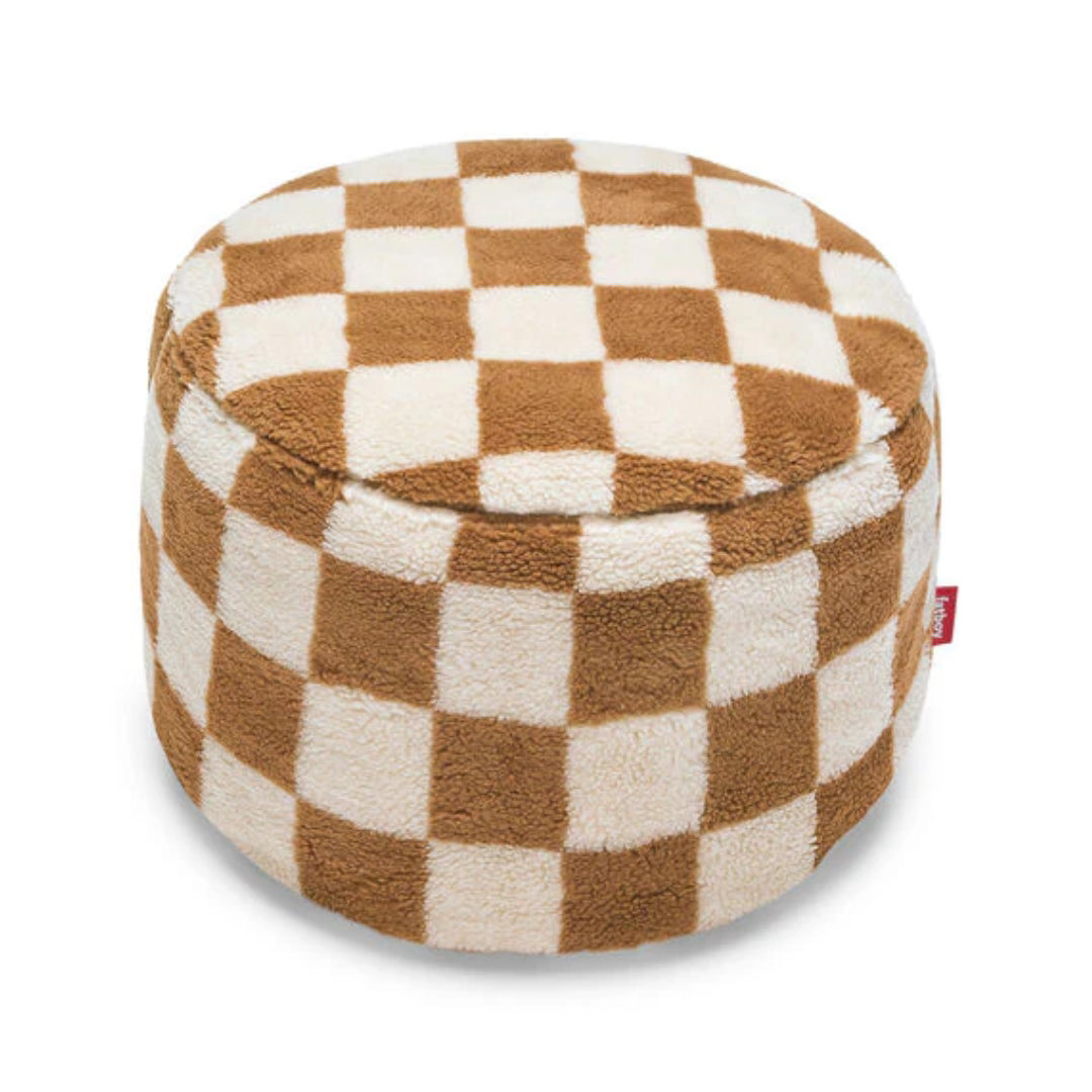 Point Teddy Chess Pouf Ottoman