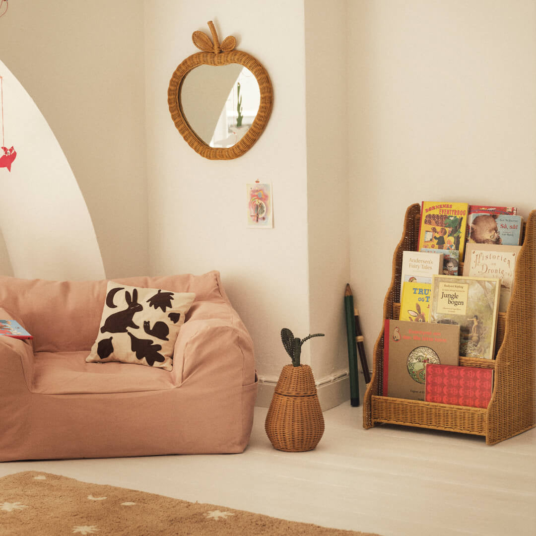 Ferm Living Rivan Display Bookcase - Batten Home