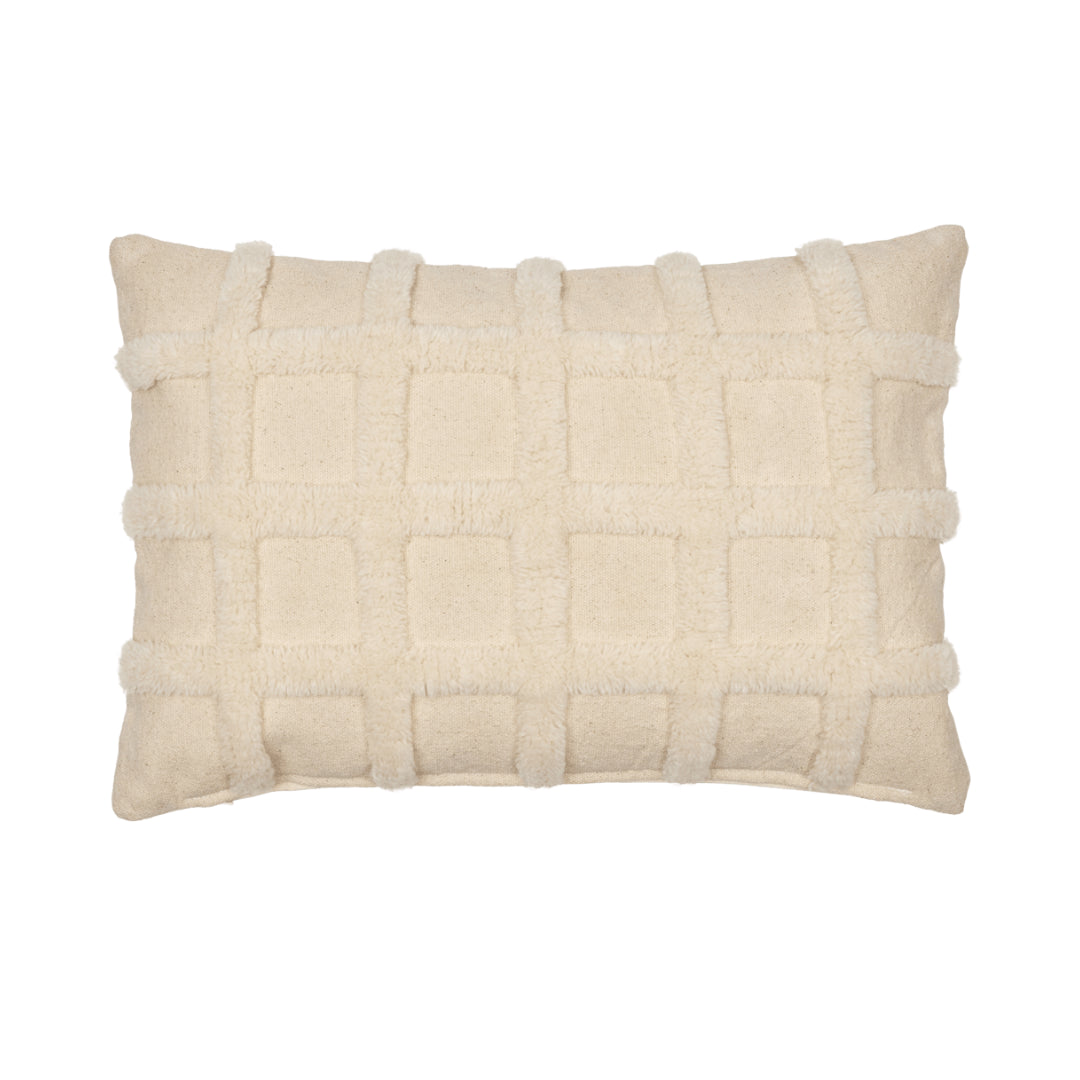 Ferm Living Norte Grid Cushion - Rectangular - Batten Home