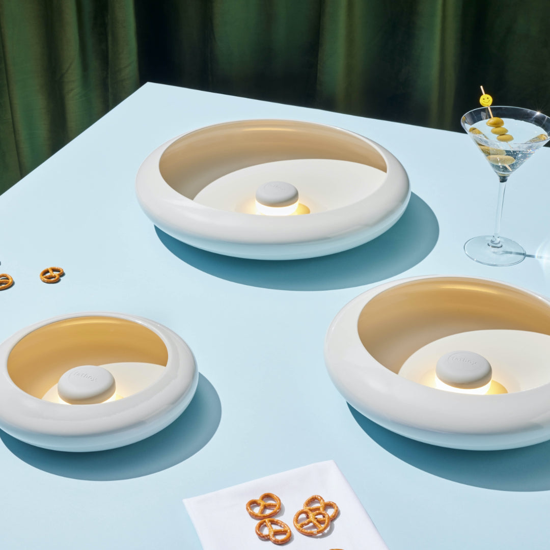 Oloha Wireless Hanging Lamp Bowl Trio