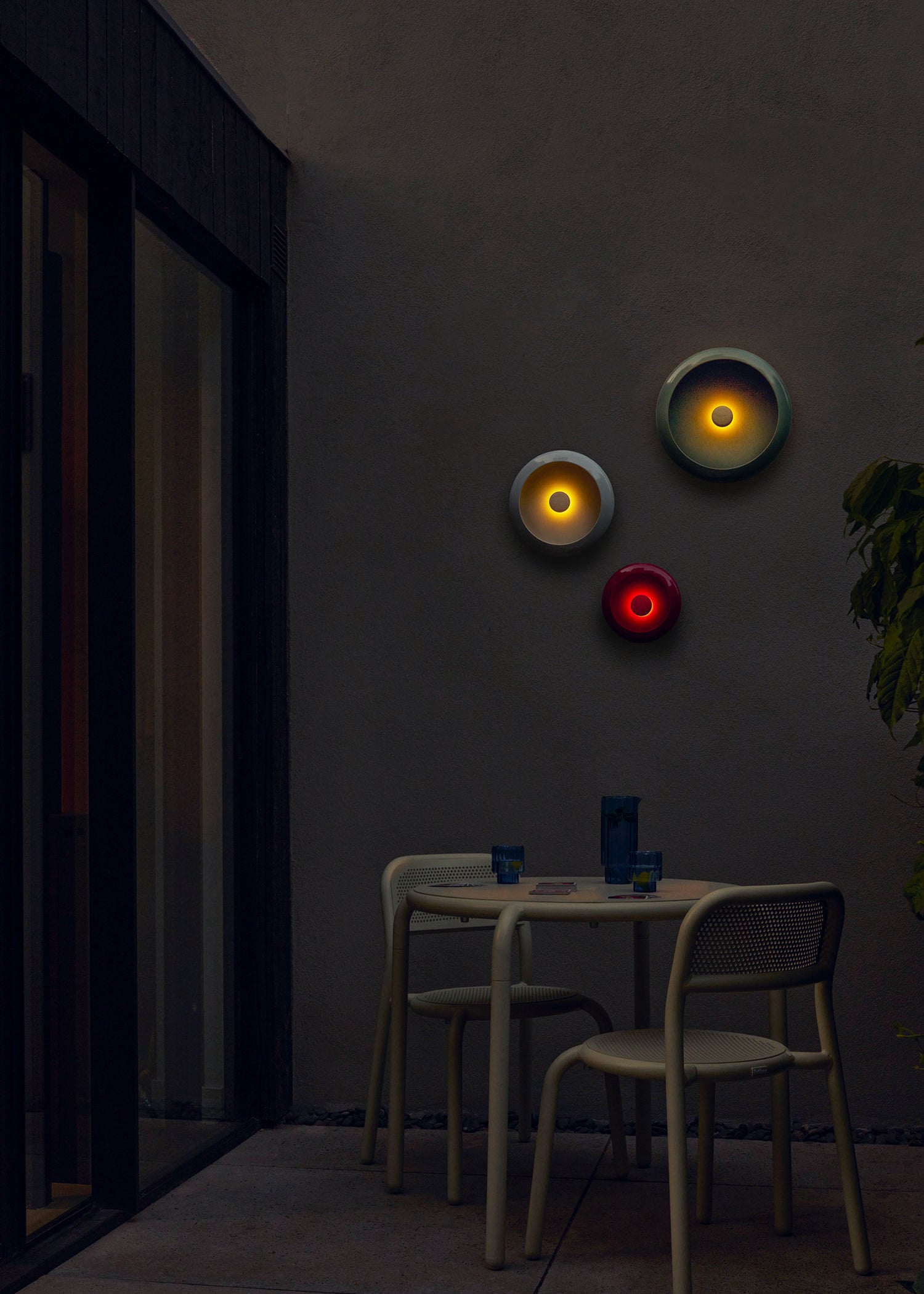 Oloha Wireless Hanging Lamp Bowl Trio