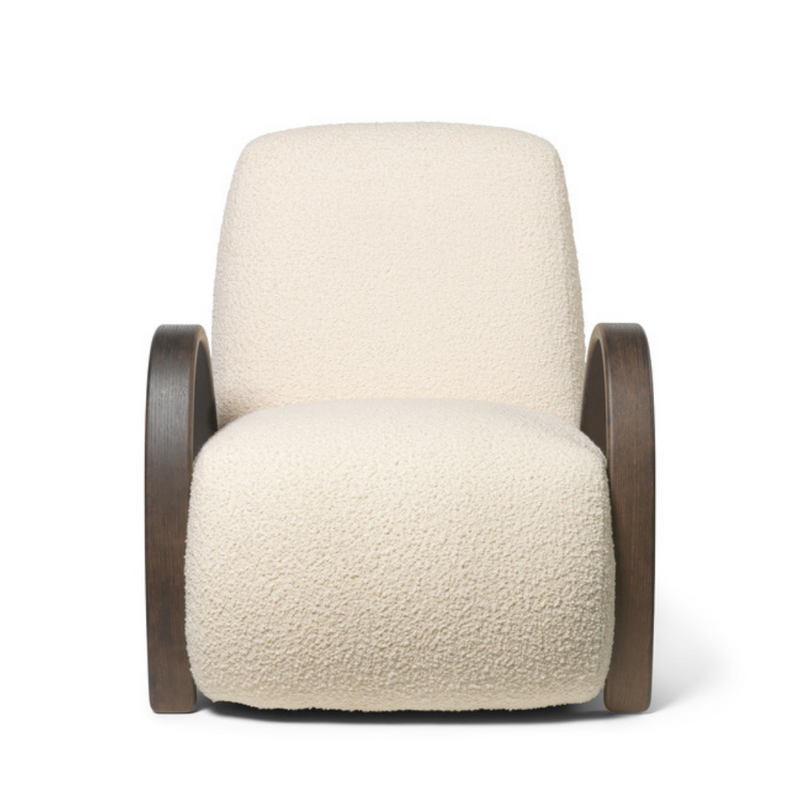 Buur Lounge Chair - Nordic Bouclé - Off-white