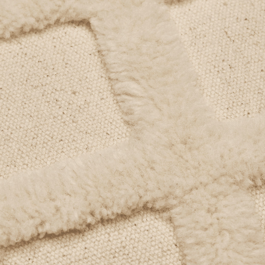 Ferm Living Norte Grid Cushion - Rectangular - Batten Home