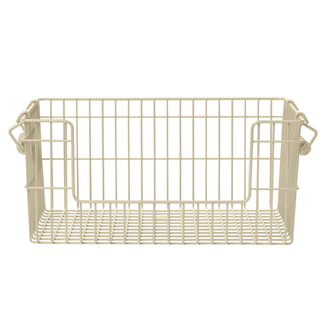 Ferm Living Cala Open Stackable Basket - Set of 2 - Batten Home