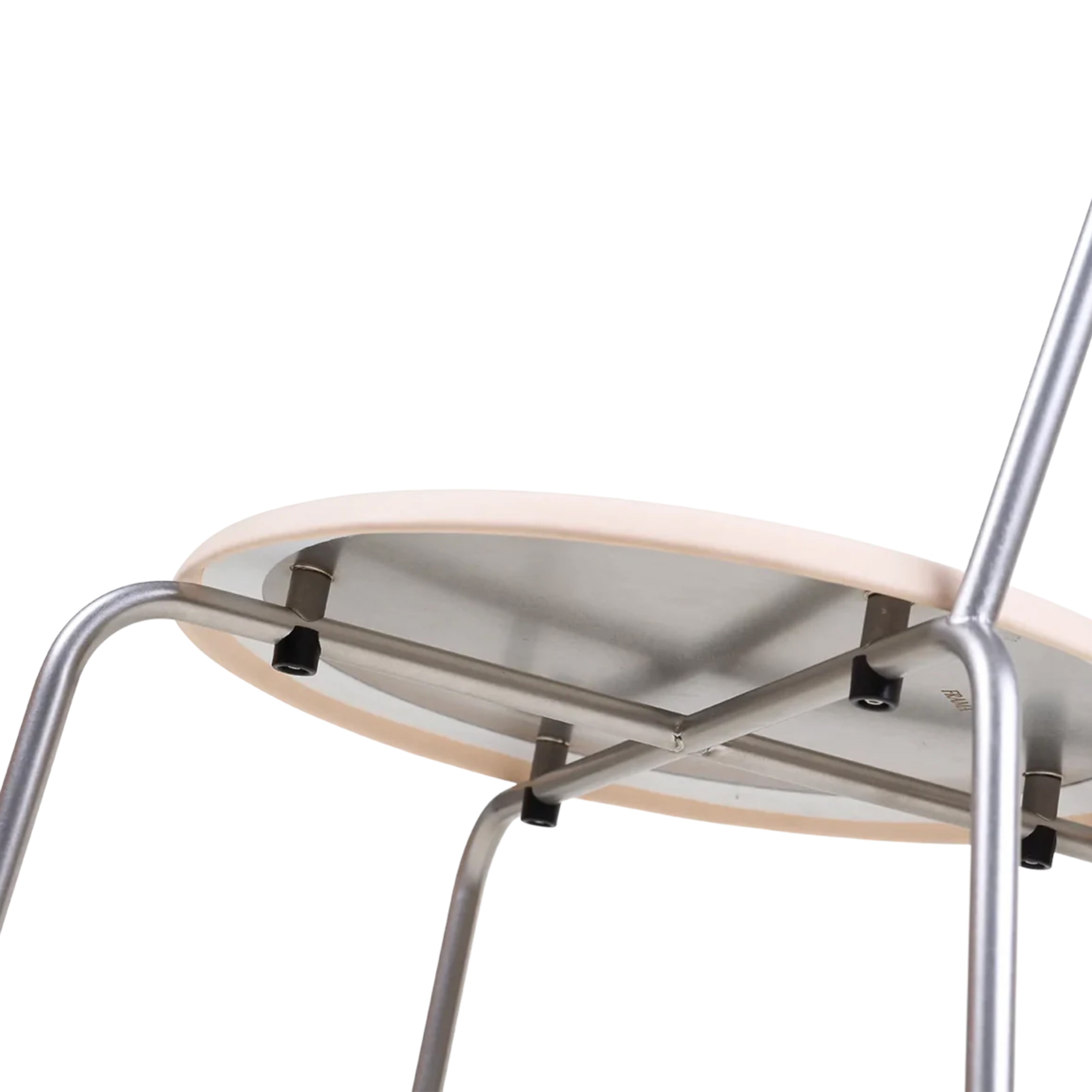 Petit Rond Chair - Leather Seat