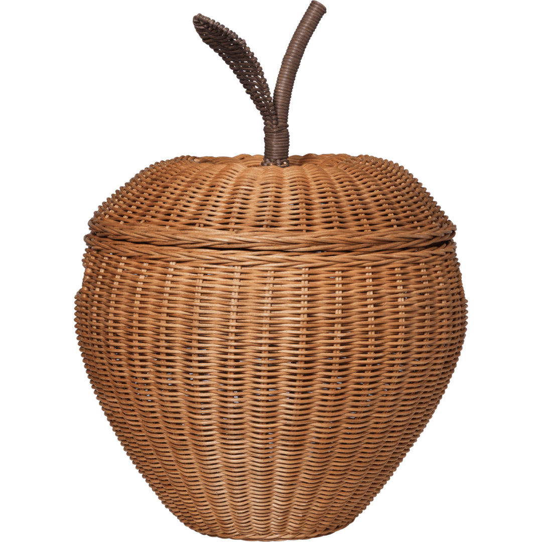 Apple Braided Storage Basket - Batten Home