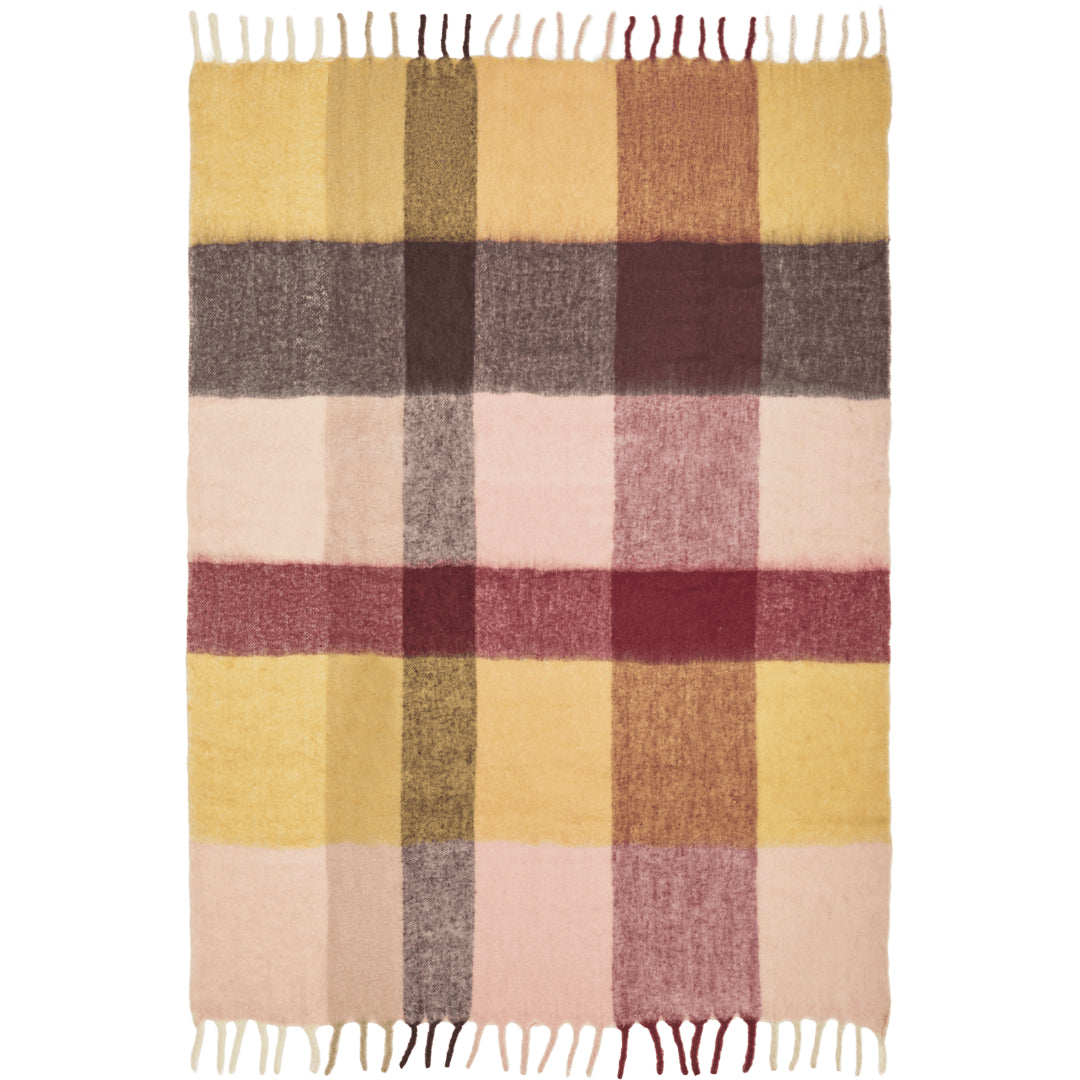 Ferm Living Blur Mohair Blanket - Batten Home