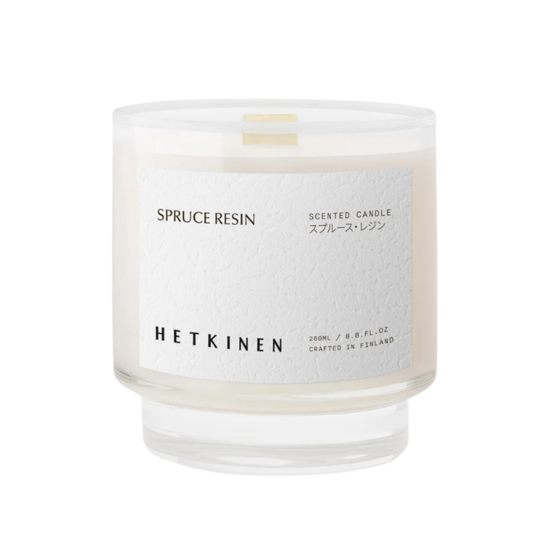 Hetkinen Spruce Resin Scented Candle - Batten Home