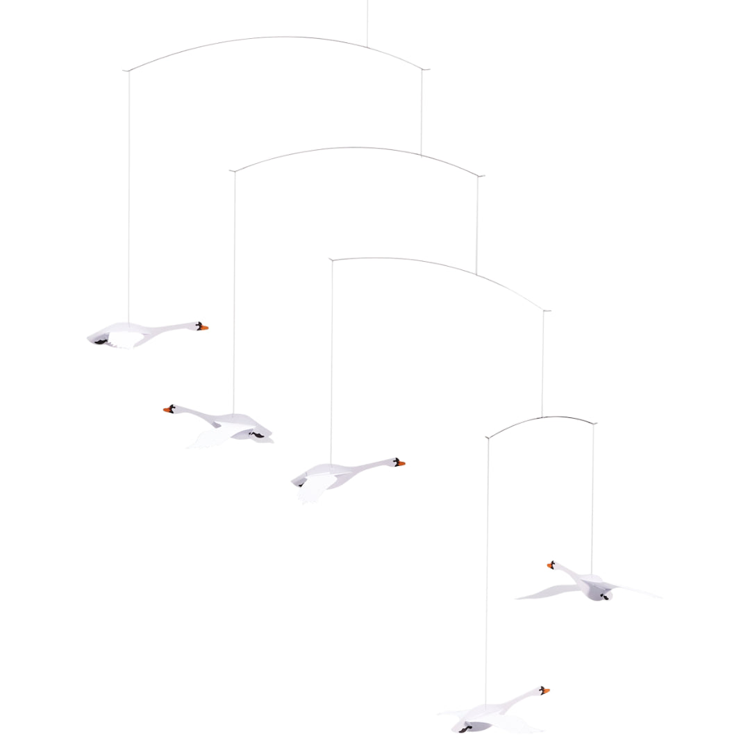 モビール デンマーク Scandinavian Swans Flensted Scandinavian Swans Mobile - Batten Home