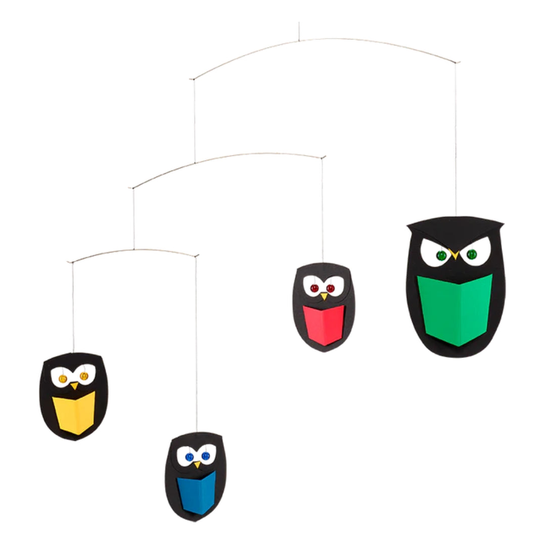 モビール FLENSTED mobiles Wiset Owls 051 Flensted The Wisest Owls Mobile - Batten Home