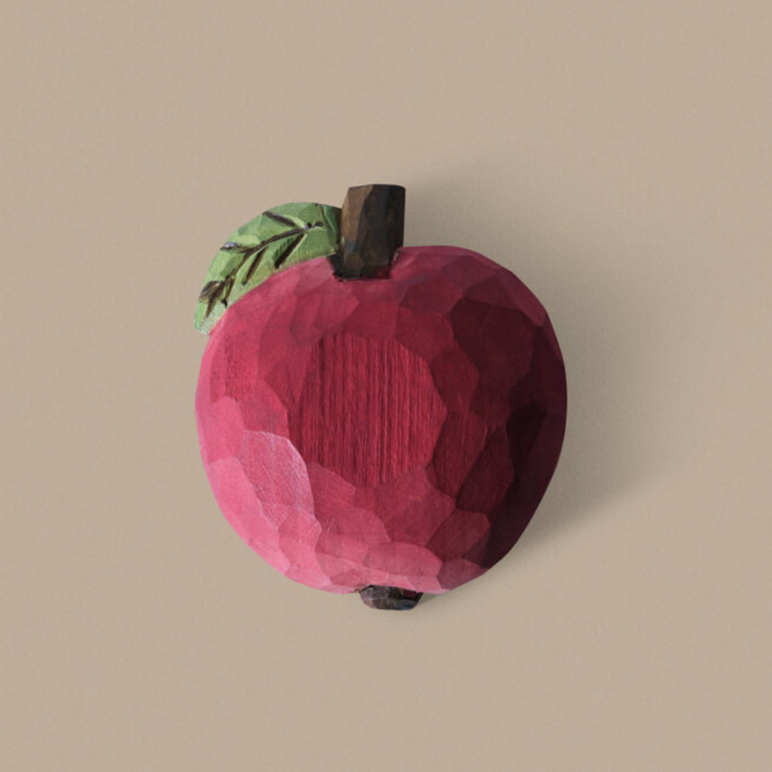 Ferm Living Apple Hand-Carved Hook - Batten Home