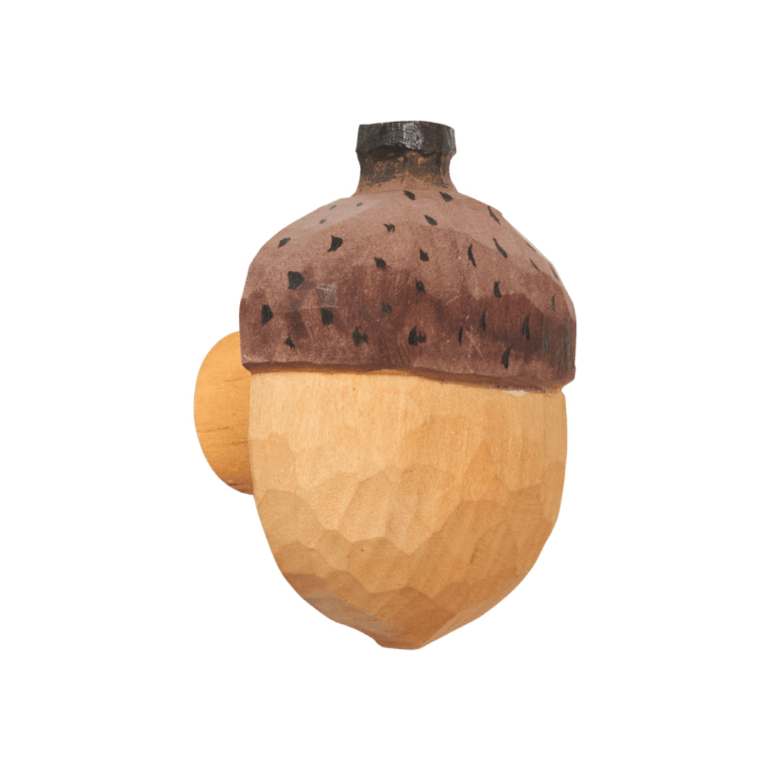 Ferm Living Acorn Hand-Carved Hook - Batten Home