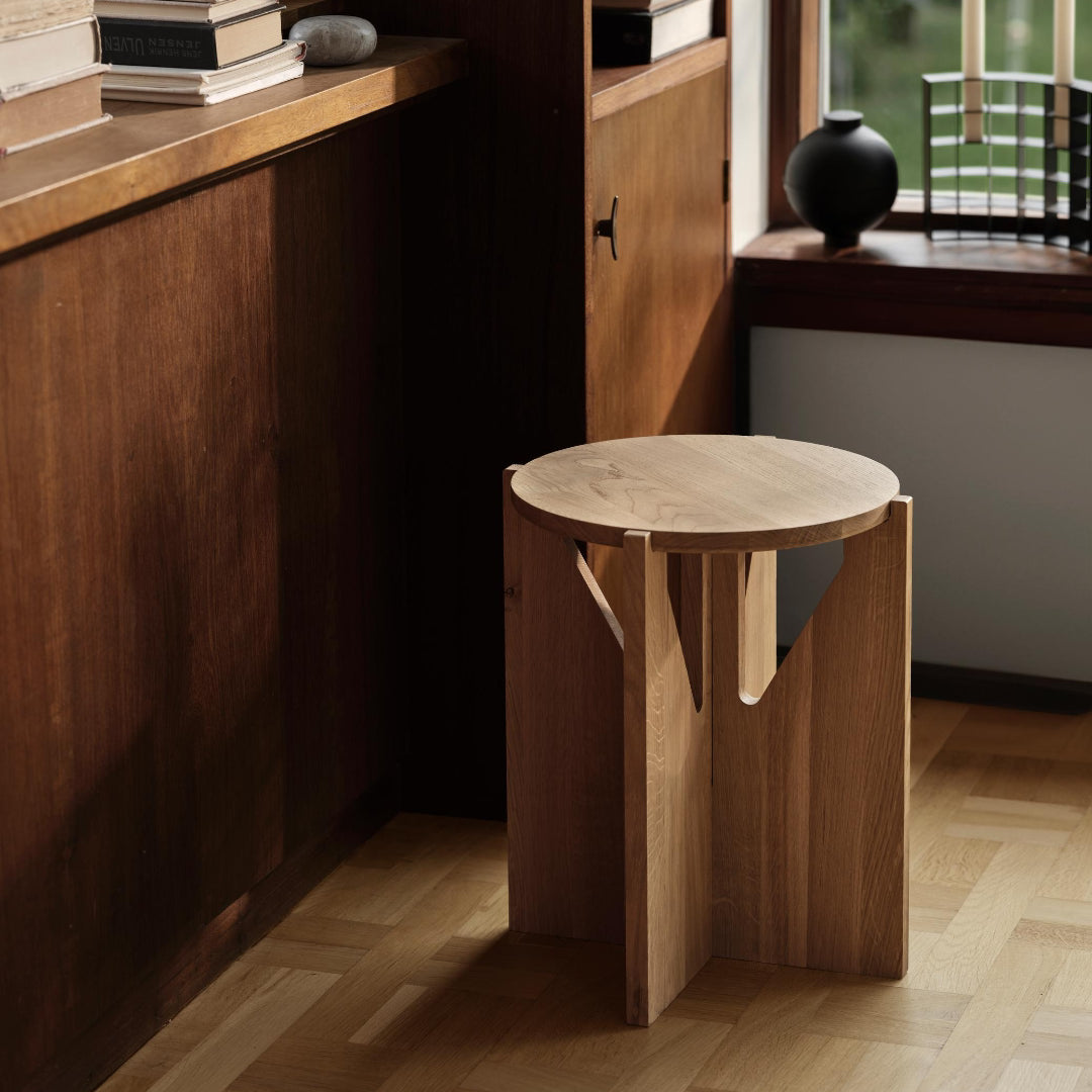 Kristina Dam Studio Stool Oiled Oak - Batten Home