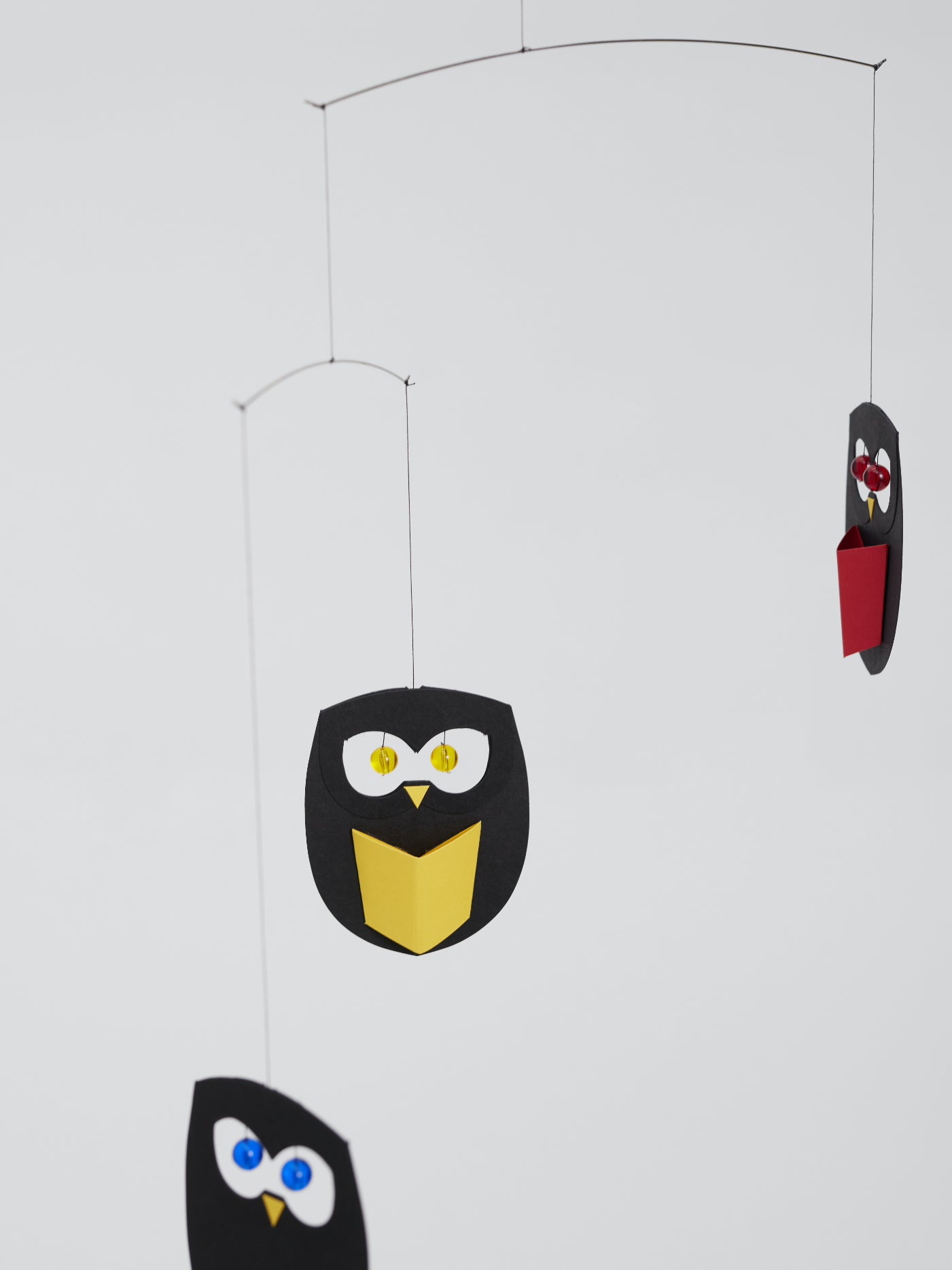 Mobile Flensted 'Shoal Of Fish' - Banc De Poissons En Acier Et Carton, 45x60 Cm, équilibré à La Main | Décoration Chambre Bébé, Cadeau Naissance