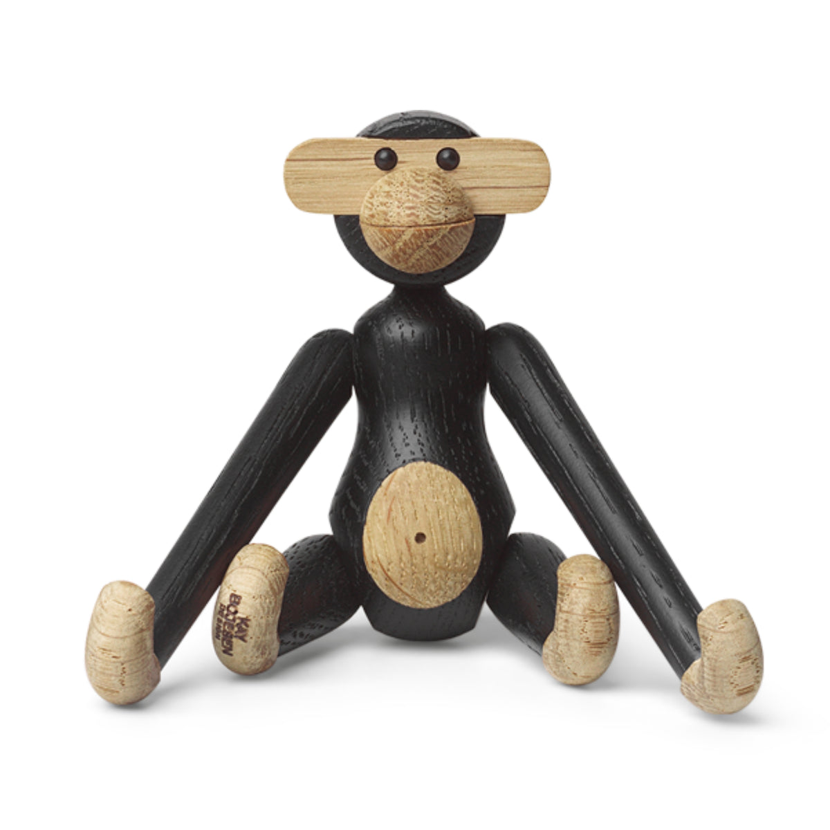 Kay Bojesen Monkey Mini, Black Stained Oak - Batten Home