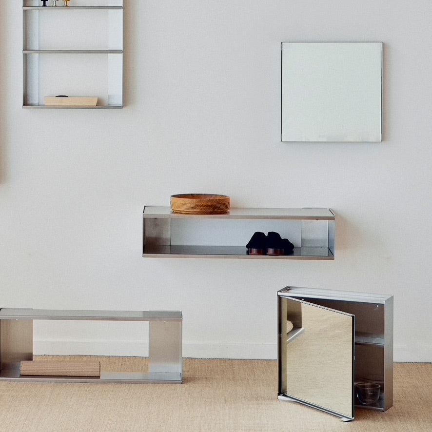 Form and Refine Taper Mirror, 40 x 40 - Batten Home