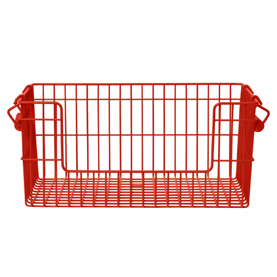Ferm Living Cala Open Stackable Basket - Set of 2 - Batten Home