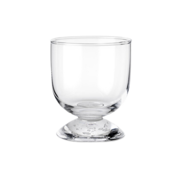 Bubble Glass - Water - Low - Plain Top