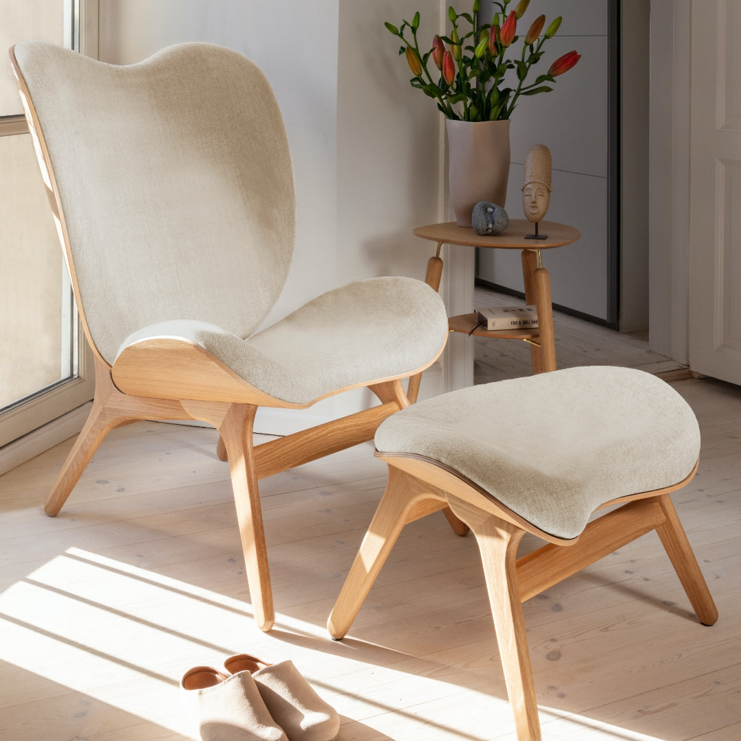 A Conversation Piece Ottoman