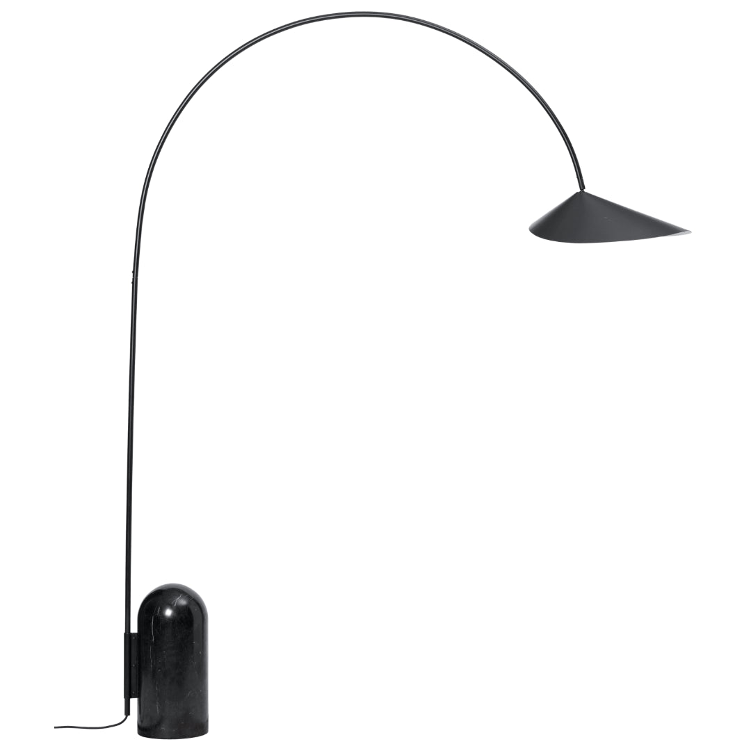 Ferm Living Arum Arched Floor Lamp - Batten Home