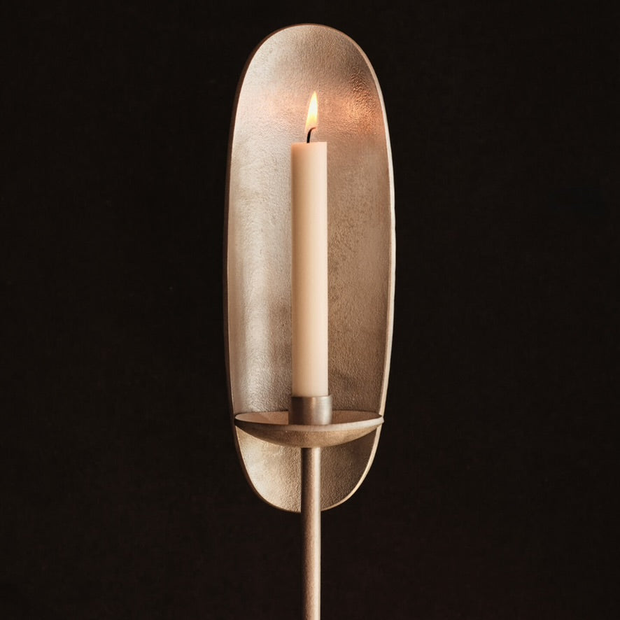 Ferm Living Agapé Floor Candle Holder - Aluminum - Batten Home