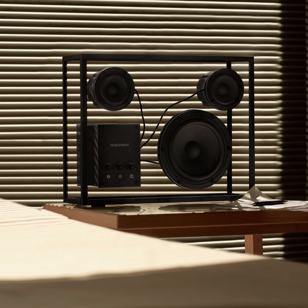 Transparent | Transparent Speaker - Black
