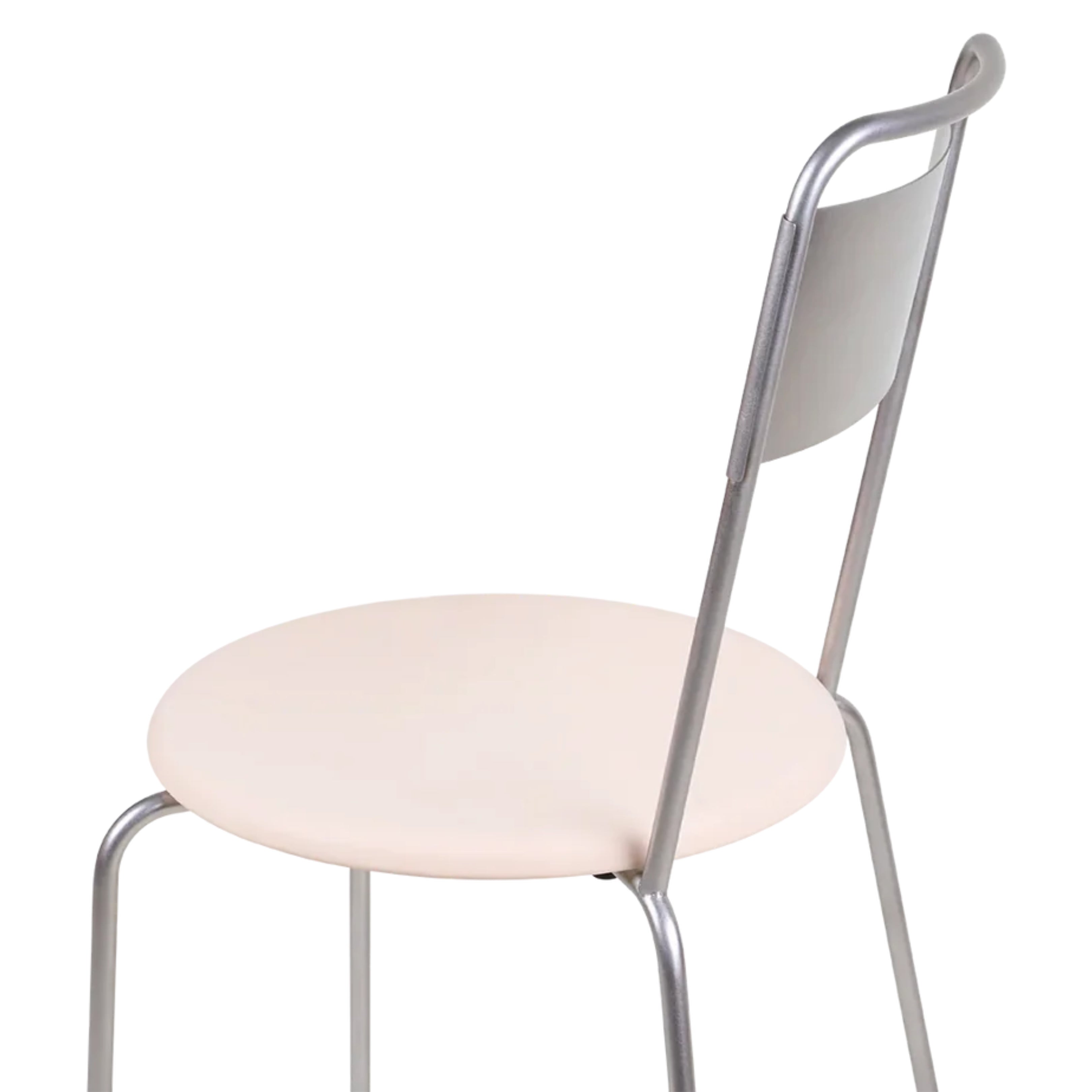 Petit Rond Chair - Leather Seat