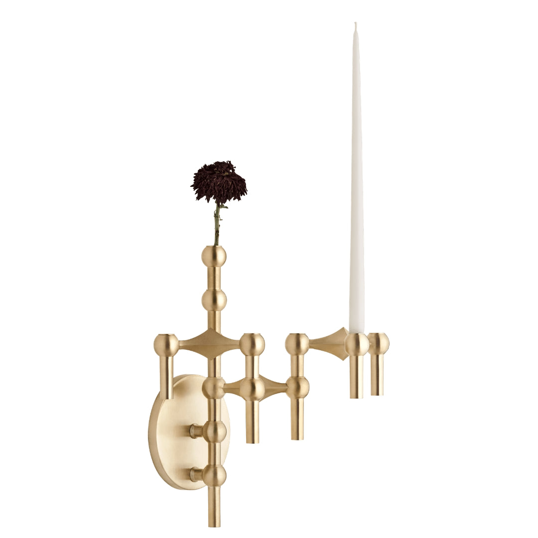 STOFF Nagel Wall Hanger, Brushed Brass - Batten Home
