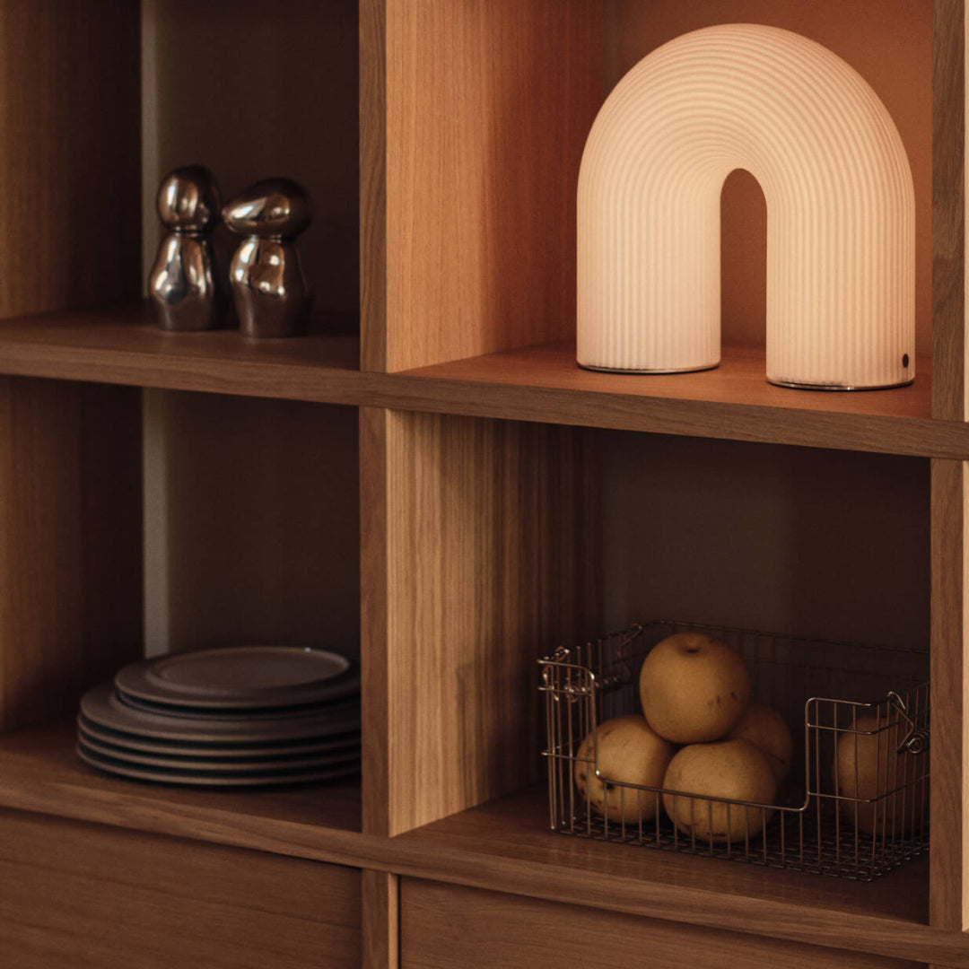Ferm Living Cala Open Stackable Basket - Set of 2 - Batten Home