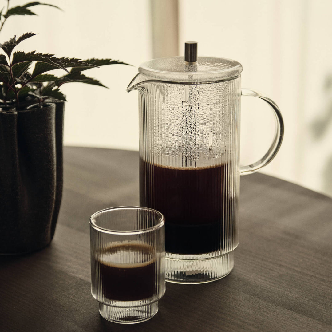 Ferm Living Ripple Thermal Glasses - Set of 2 - Clear - Batten Home
