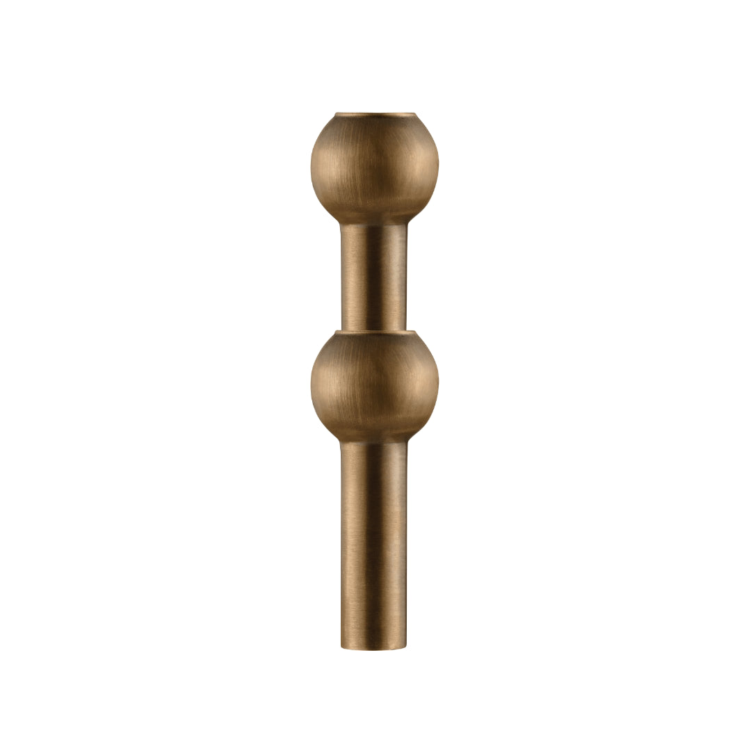 STOFF Nagel Vase, Bronzed Brass