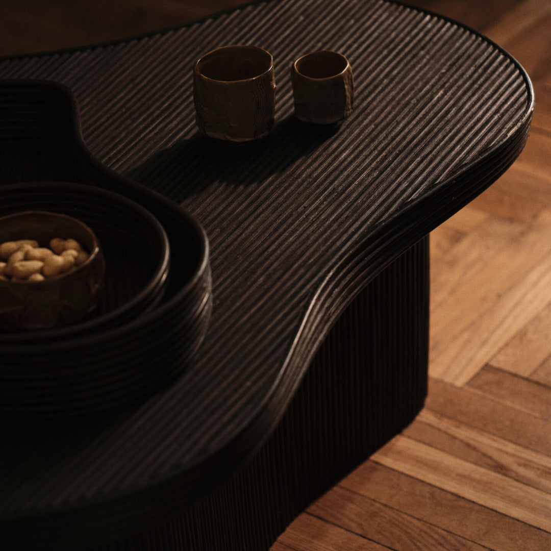 Isola Trays - Set of 2 - Dark Stained