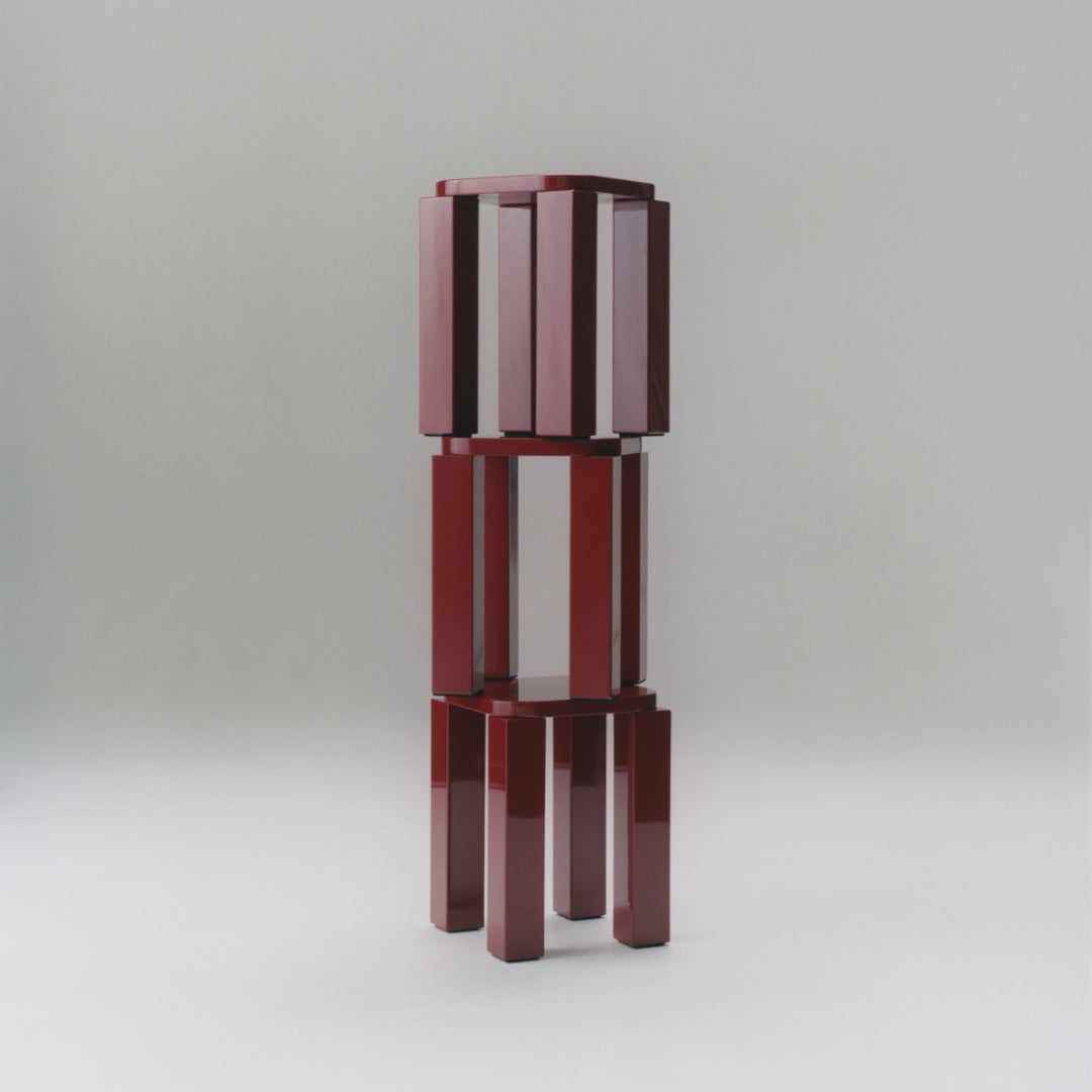 New Works Atlas Stool, Lacquered | Batten Home