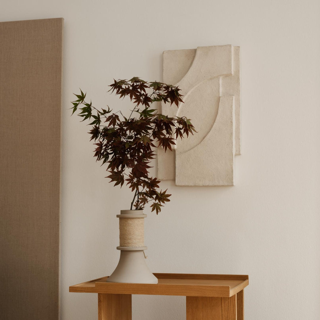 Kristina Dam Studio Serif Relief Wall Hanging - Batten Home