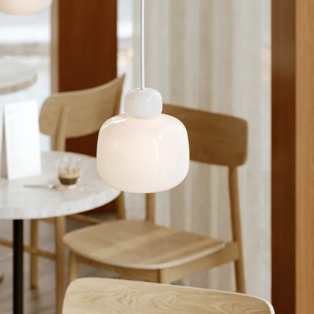 WOUD Stone Pendant Lamp - Glass - Batten Home