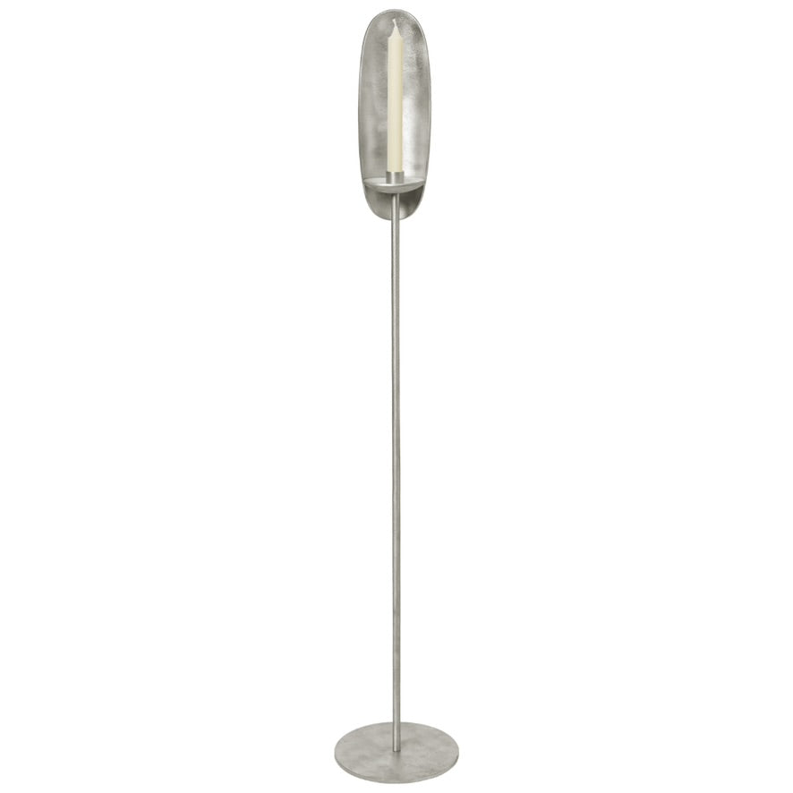 Ferm Living Agapé Floor Candle Holder - Aluminum - Batten Home