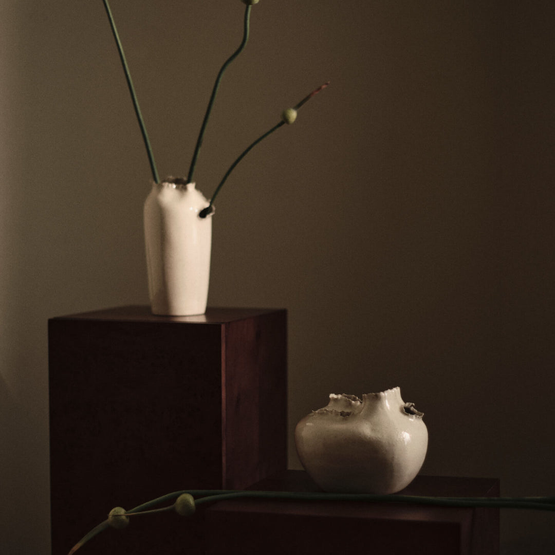 Ferm Living Tereo Round Vase - Batten Home