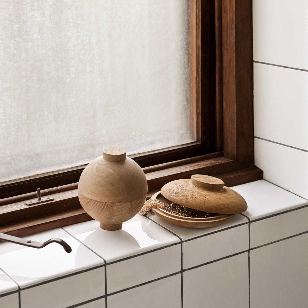 Kristina Dam Studio Wooden Sphere Oak - Batten Home
