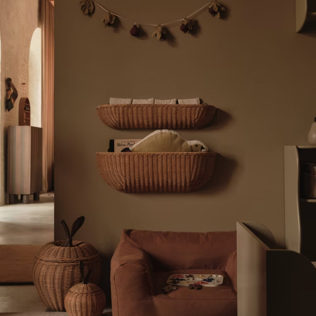 Ferm Living Braided Wall Pocket – 75x14 - Batten Home