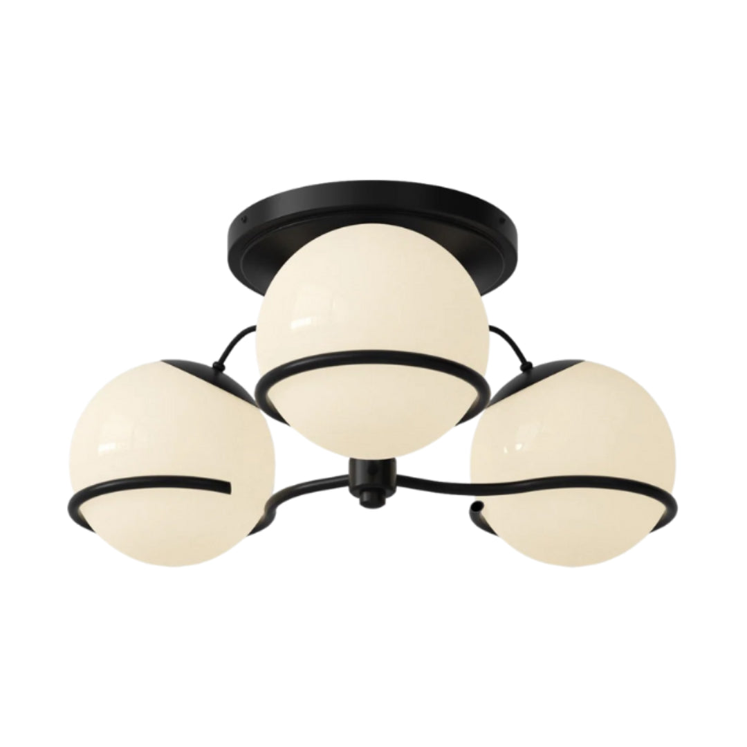 Model 2042 - 3 Opaline Spheres